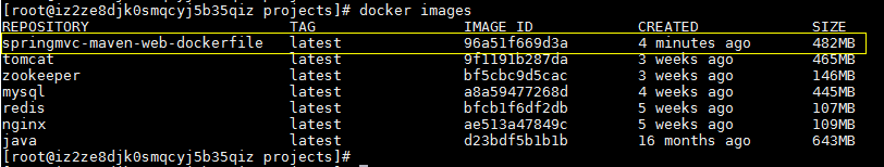 在Docker中部署springmvc   maven 结构的项目 - 图9