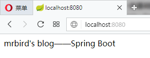 Spring Boot一些基础配置 - 图1