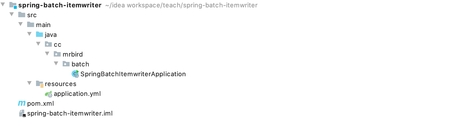 Spring Batch输出数据 - 图1