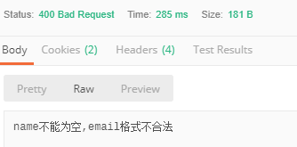 Spring Boot配合Hibernate Validator参数校验 - 图7