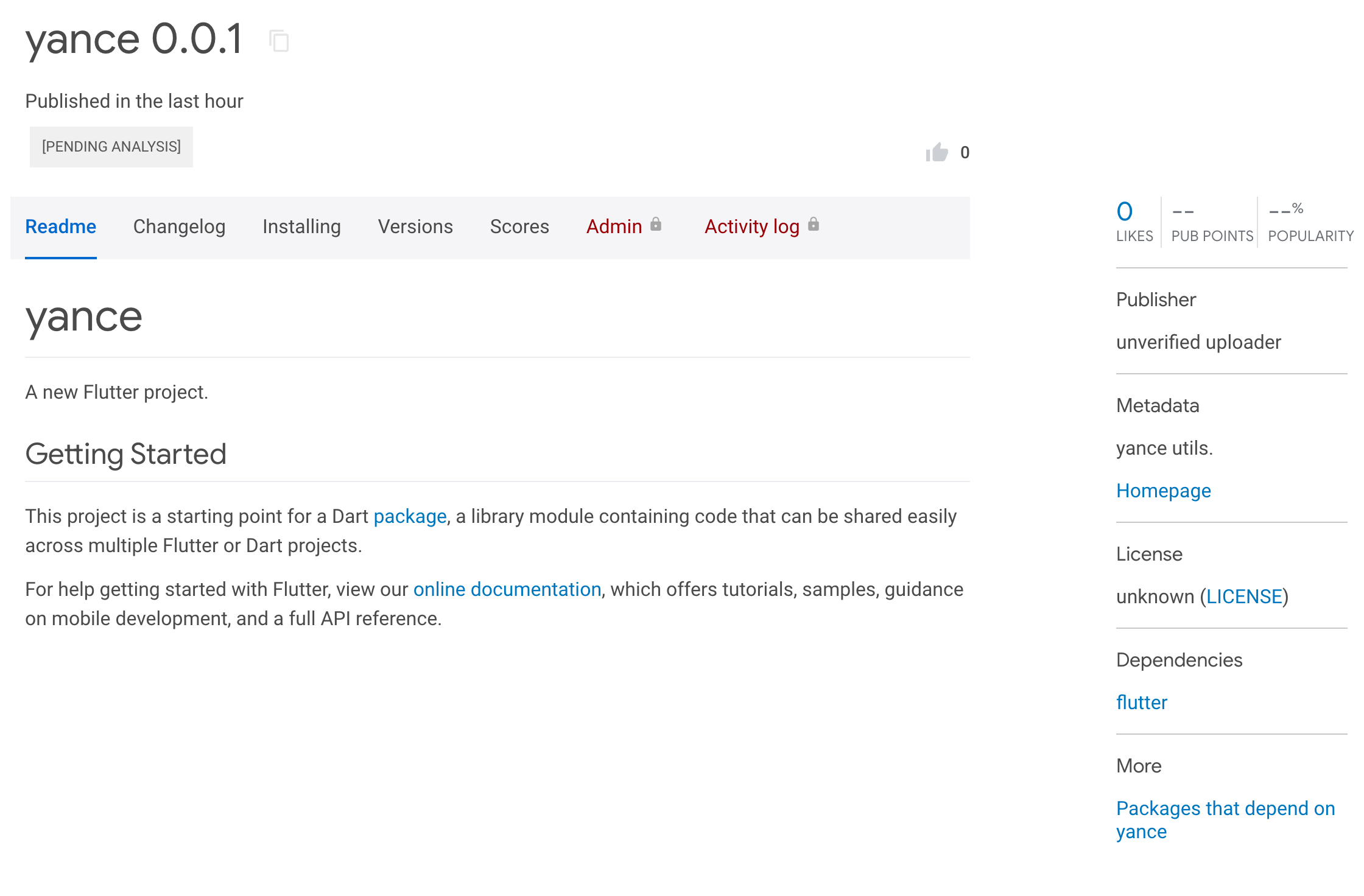 梭哈 Flutter 系列：创建和发布一个 Dart Package - 图19
