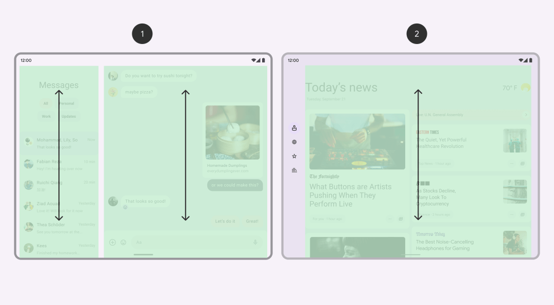 【译文】Material Design 折叠屏设计指南（1）：概述 - 图24