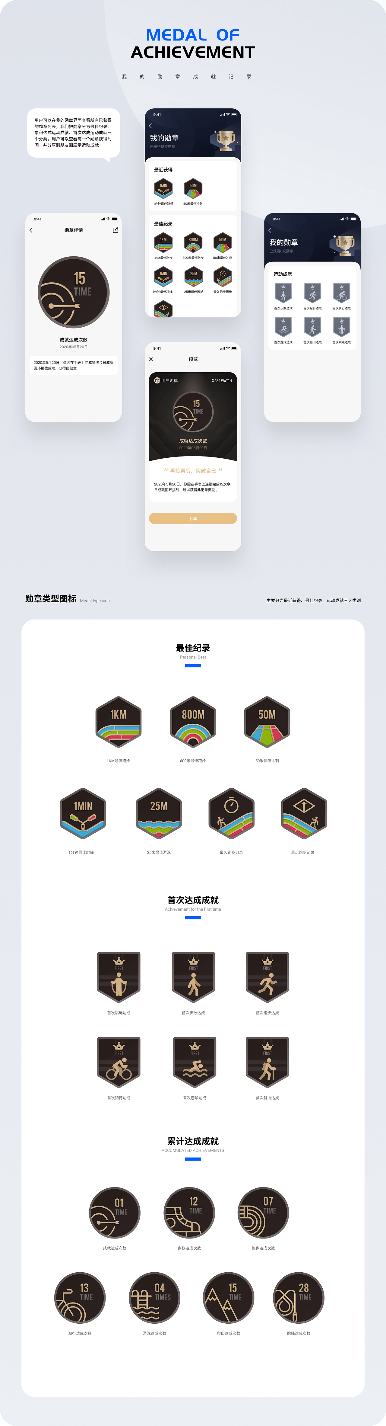 360青少年手表运动APP-项目总结|UI|APP界面|small团团子 - 原创作品 - 站酷 (ZCOOL) - 图14