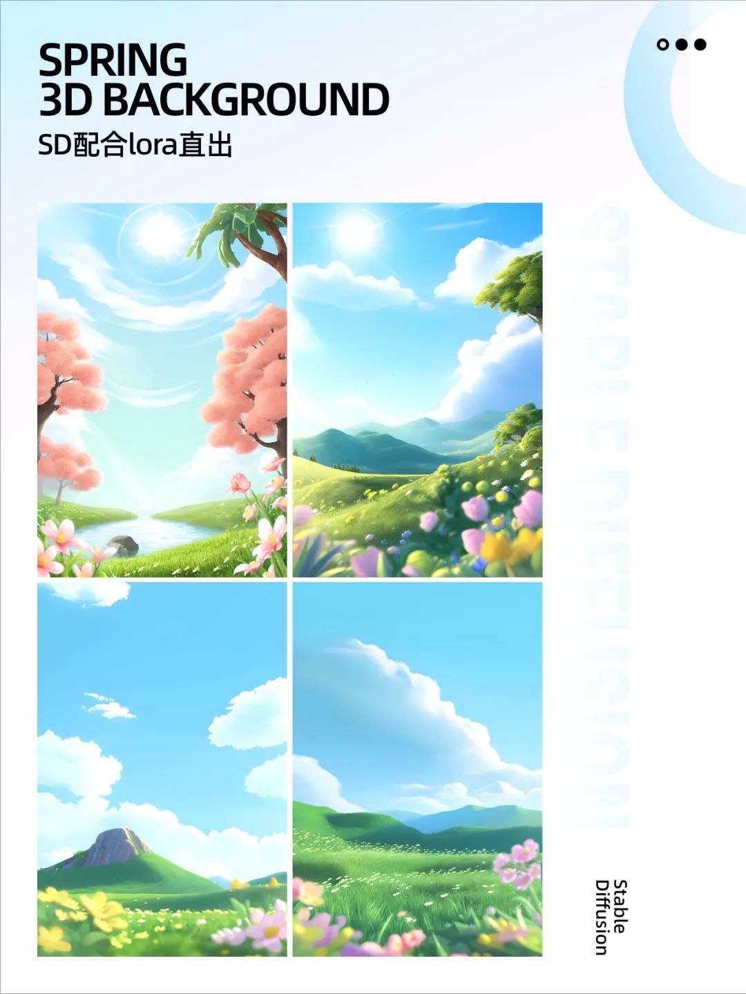Lora模型训练 | 实现3D旅游背景自由 - 图2