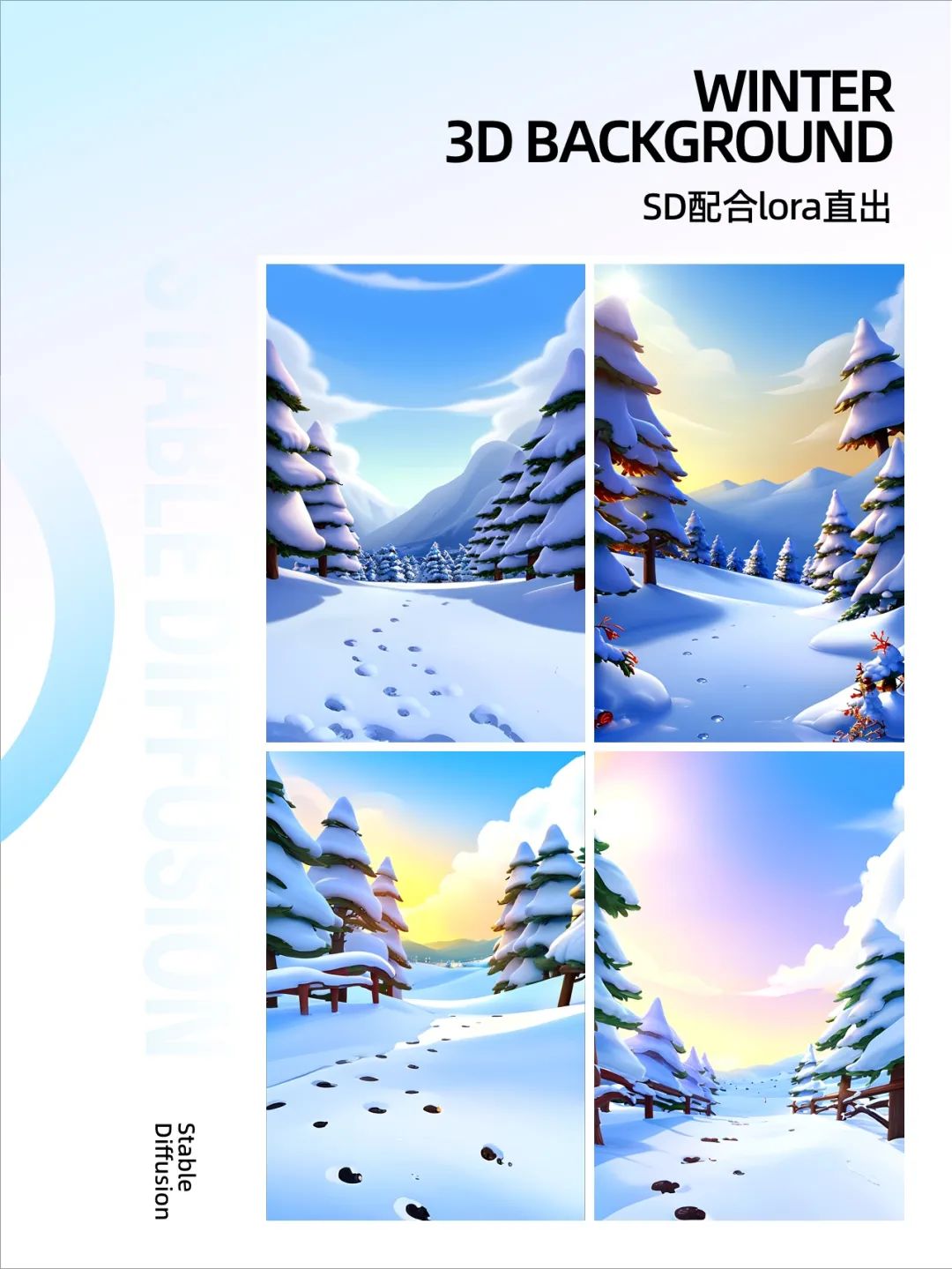 Lora模型训练 | 实现3D旅游背景自由 - 图5
