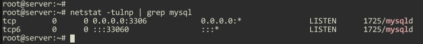 远程访问ubuntu内部的mysql - 图3