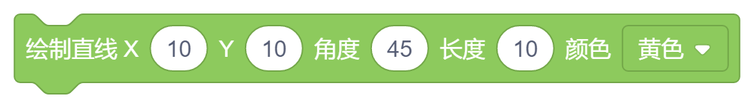 绘制直线X()Y()角度()长度()颜色黄色.png